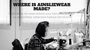 Where does AinslieWear come from?