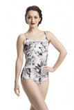 Girls Spaghetti Strap in Soft Floral Print - AW103SF G