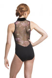 Zip Front with Midnight Garden Print - AW1066MG