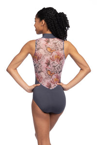 Zip Front with Butterfly Bloom - AW1062BB