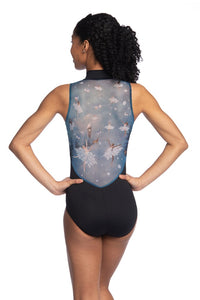 Zip Front with Ballerina Nutcracker Print - AW1062NU-21