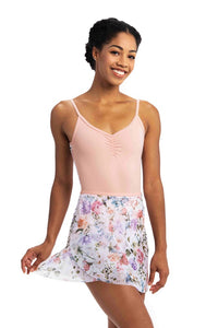 15" Wrap Skirt in Flora Print Mesh - AW501FA