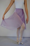 25" Long Wrap Skirt in Chiffon - AW512