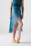 25" Long Wrap Skirt in Chiffon - AW512