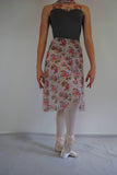 25" Long Wrap Skirt in Victorian Garden Mesh - AW512VG