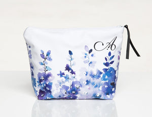 Makeup Bag in Delphinium Print - AW901DE