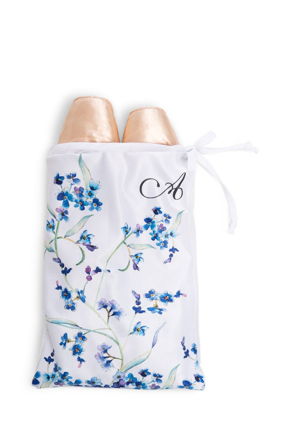 Shoe Bag in Forget Me Not Print - AW902FM